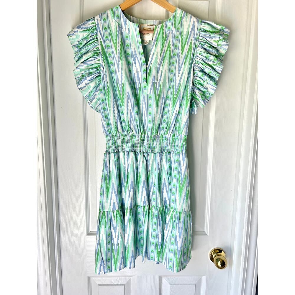 Emily McCarthy Maggie Dress Zigzag ikat medium preppy